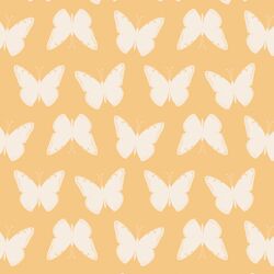 Summer Butterflies in Sunny Yellow