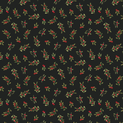 Winter Sprigs in Midnight