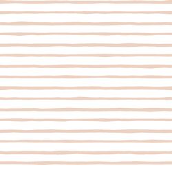 Artisan Stripe in Shell on White