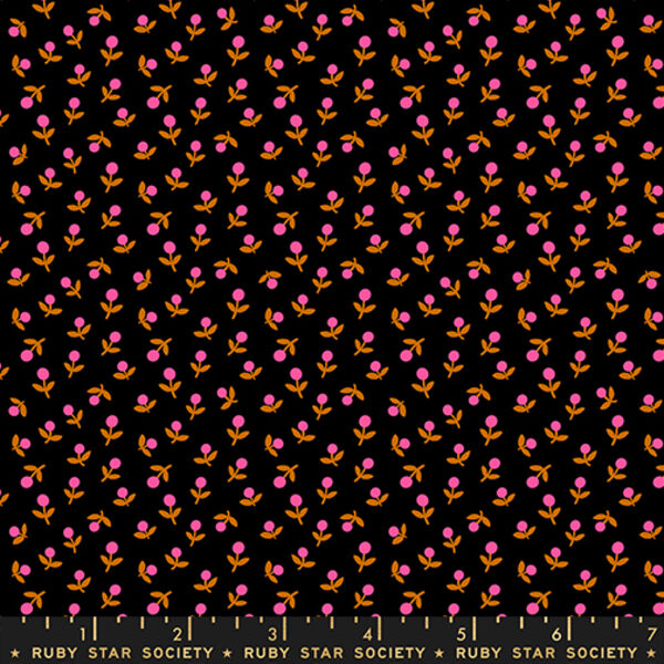 Sprout Ditsy in Black