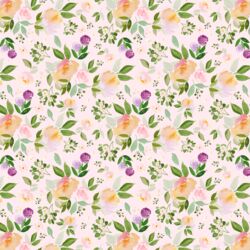 Little Garden Blooms in Soft Peony