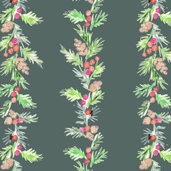 Pine Garland in Dark Spruce