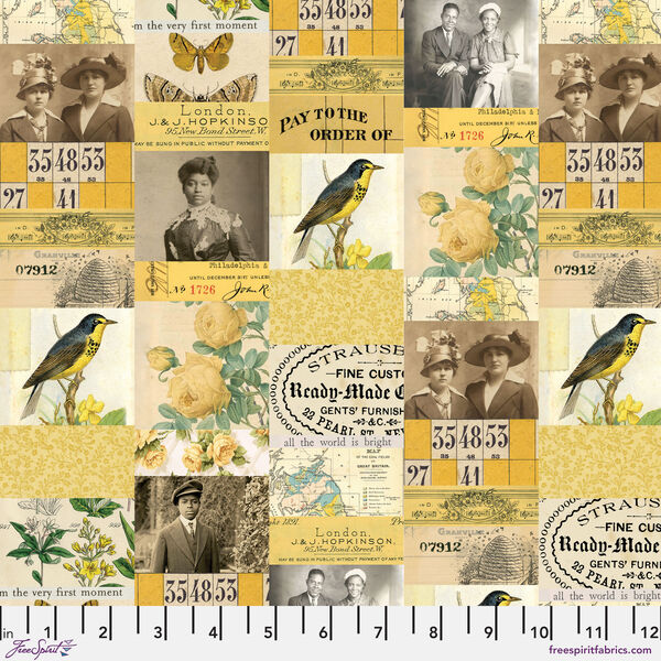 Collage in Yellow
