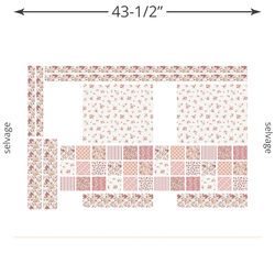 Tea Cozy Panel in Rose