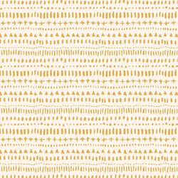 Sketchy Tribal in Pineapple Yellow