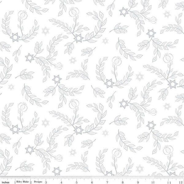 Leaves in White