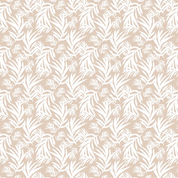 Palm Fronds in Natural Tan