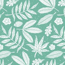 Leaves in Stream