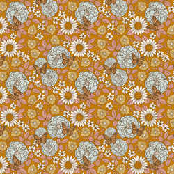 Small Golden Girl in Pumpkin Spice