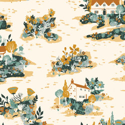 Homestead in Ivory Multi
