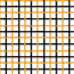 Sketchy Plaid in White
