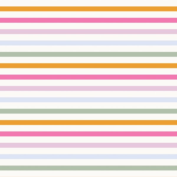 Back to School Stripe in Garden