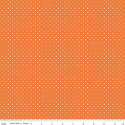 Swiss Dot in Orange