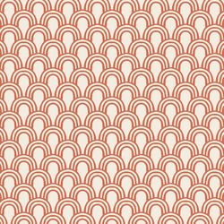 Happy Rainbows in Red Coral