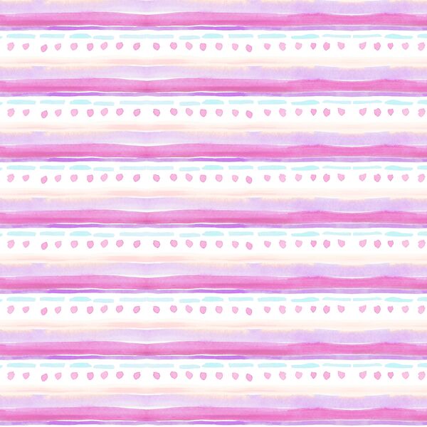 Icing Stripe in Bright Lavender