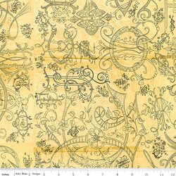Scary Stitches in Yellow