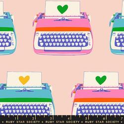 Typewriters in Vintage Pink