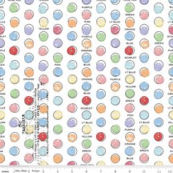 Egg Dye Dots in White