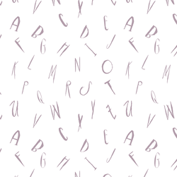 Letters in Purple