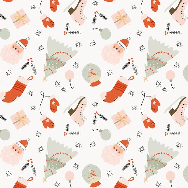 Holly Jolly in Marshmallow