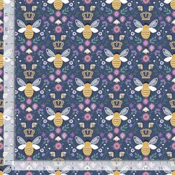 Bee Mine in Indigo
