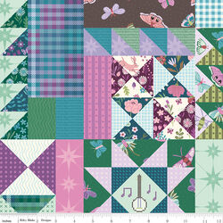 Mountain Jamboree Patchwork Cheater Print