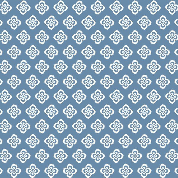 Tiles in Bleu
