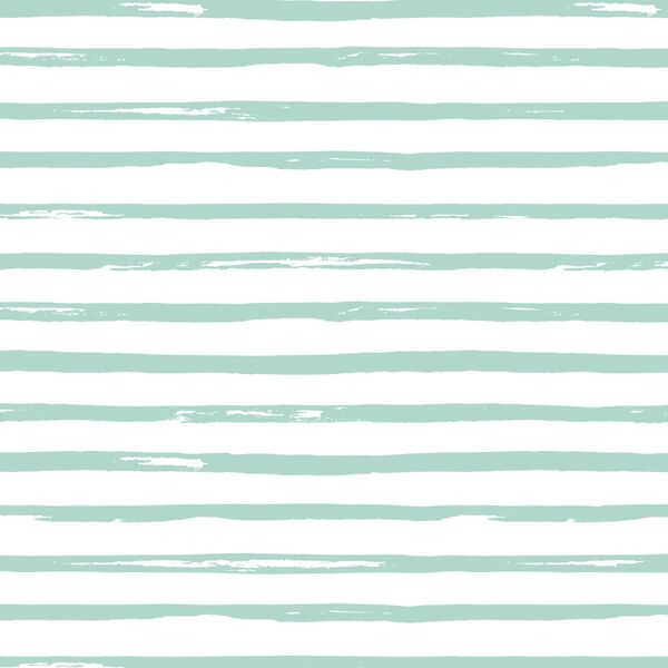Watercolor Stripes in Spruce