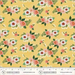 Floral Bunches in Sunburst