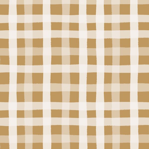 Gingham in Gold