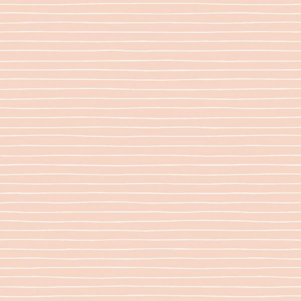 Stripes in Pastel Pink