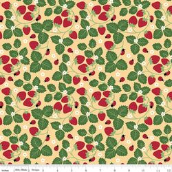 Strawberries in Yellow