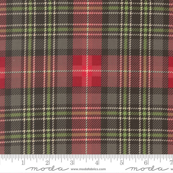 Christmas Plaid in Coal