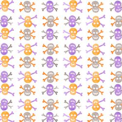 Skulls in Halloween