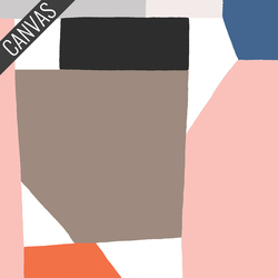 Urban Blocks Canvas in Multi