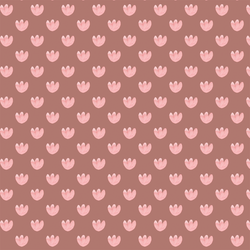 Simple Florals in Dusty Rose