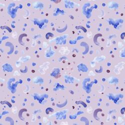 Cosmic Sky in Lilac Mist