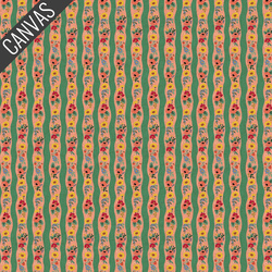 Climbing Roses Canvas in Blush