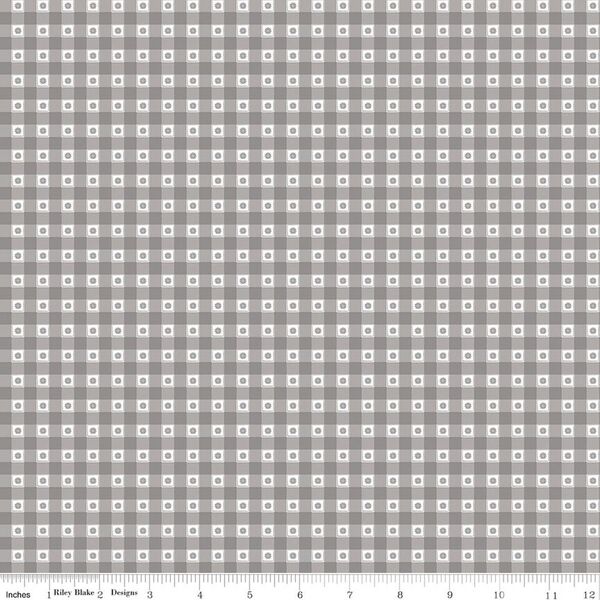 Gingham in Gray