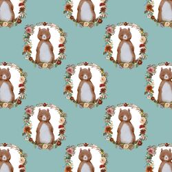 Small Woodland Bear in Pool