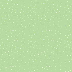 Scattered Dots in Spring Green