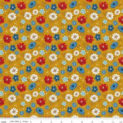 Floral in Golden