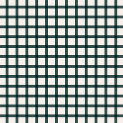 Skinny Gingham in Deep Teal
