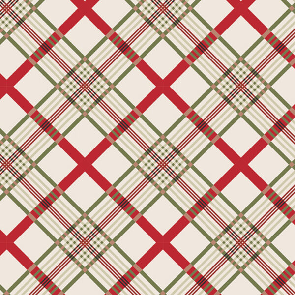 Crossed Threads in Cream