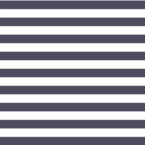 Horizontal Candy Stripe in Ink