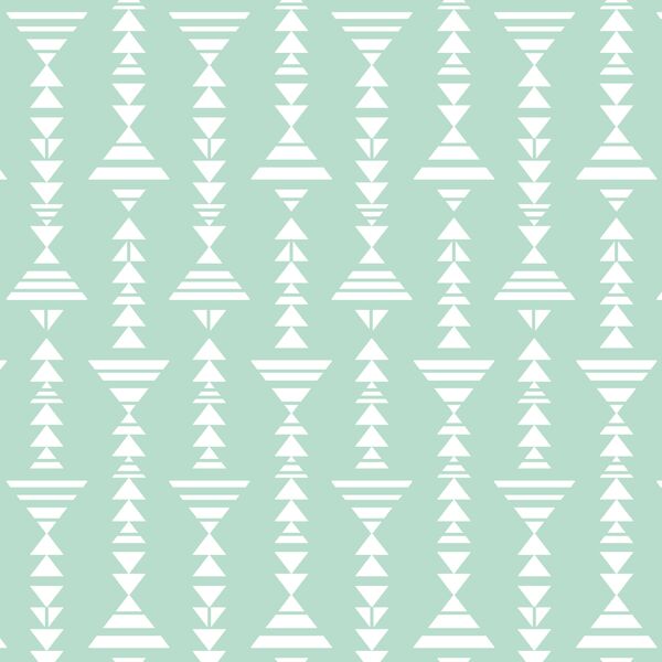 Little Tribal Stripe in Mint