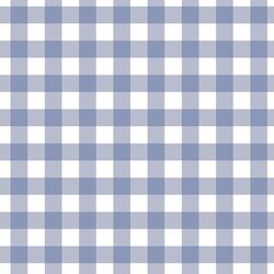 Gingham in Light Dutch Blue