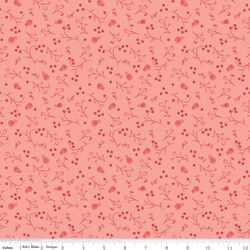 Floral in Coral