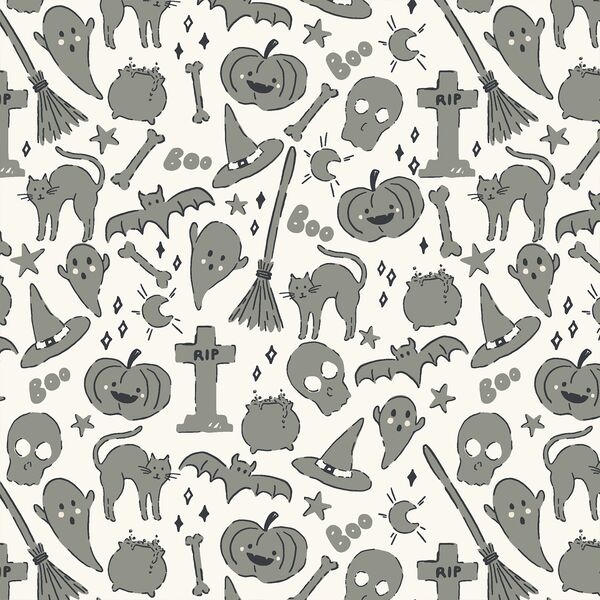 Spooky in Smoky Sage Green