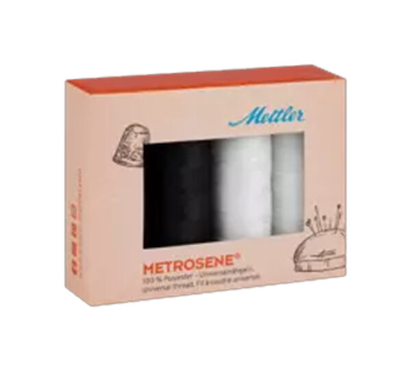 Metrosene Black and White Thread Set